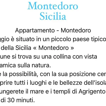 Sicily Apartman Montedoro